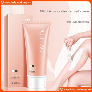 Kem tẩy lông poiteag chất lượng cao 60g làm sạch nhẹ kem tẩy lông không gây khó chịu