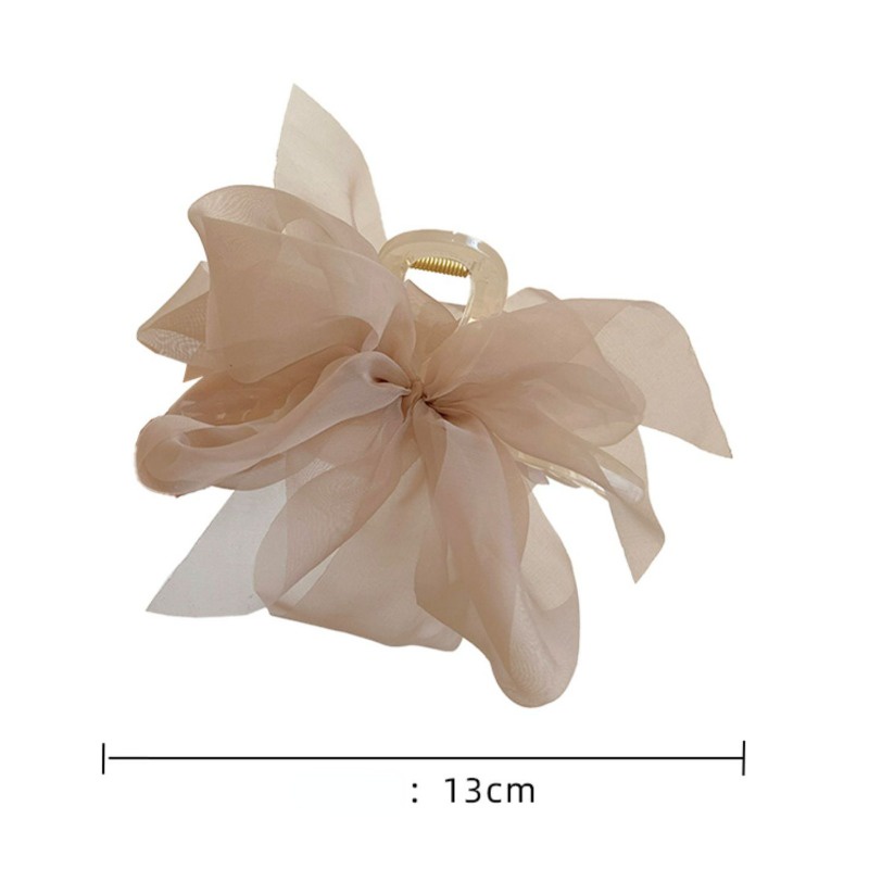 Kẹp Tóc Hình Nơ Lớn Thời Trang Mùa Đông Cho Nữ