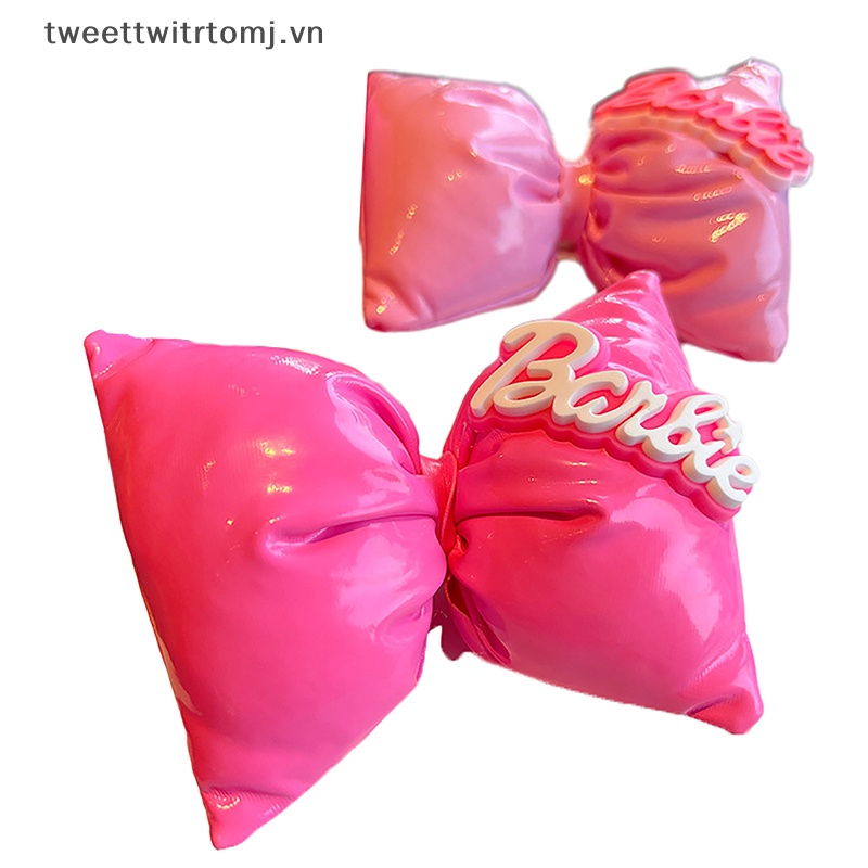 Kẹp Tóc Nơ 3d Màu Hồng Xinh Xắn Cho Nữ vn