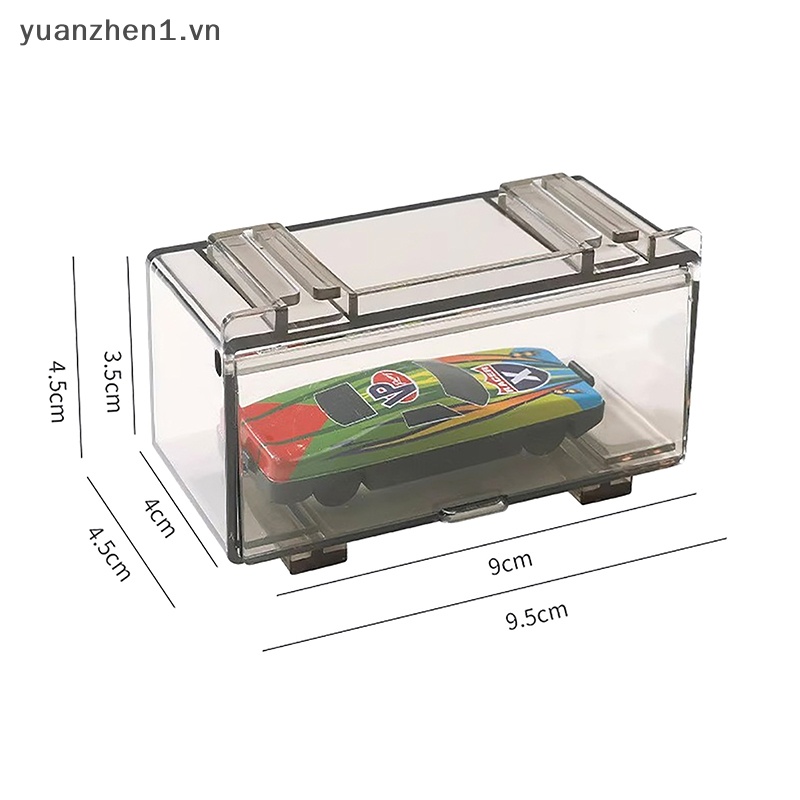 Zhen Hộp Trưng Bày Mô Hình Xe Hơi Đồ Chơi hot wheels Trong Suốt Chống Bụi Bằng acrylic Có Thể Lắp Ráp vn