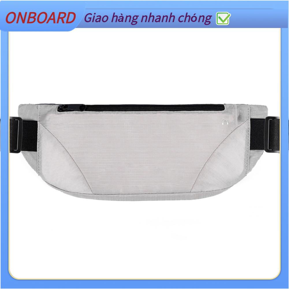 OnBoard Fanny Pack chống nước với 2 túi lớn mang theo tất cả các điện thoại Kích thước có thể điều chỉnh thao dành cho