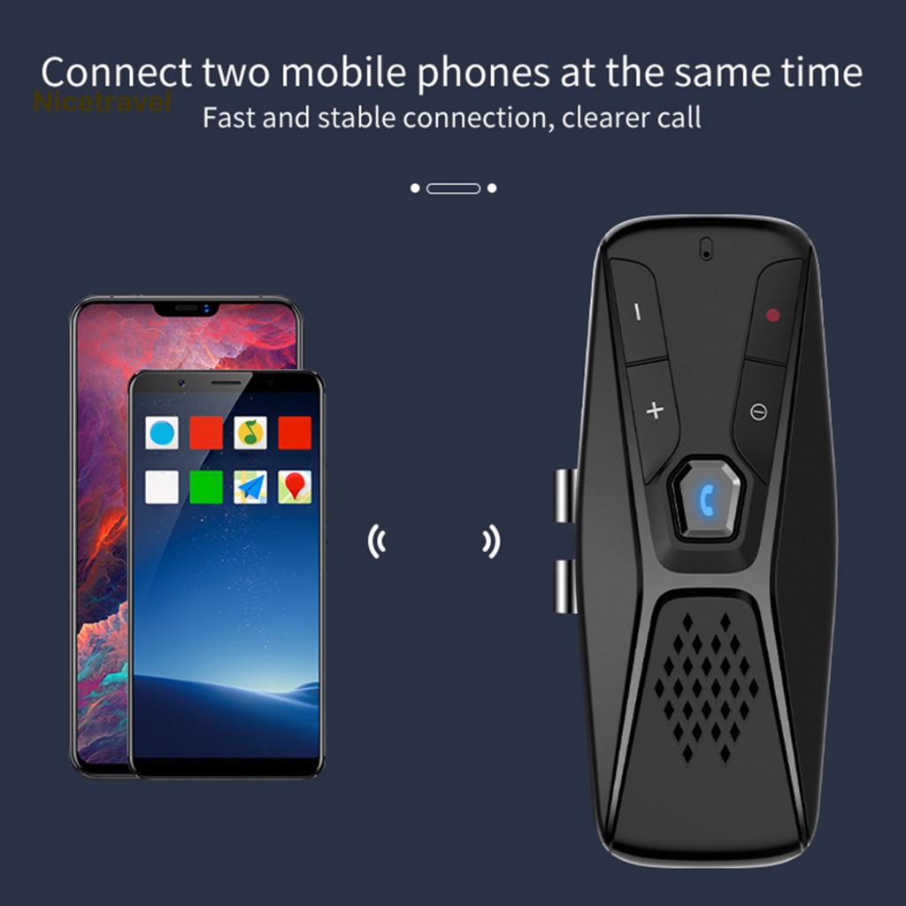 Máy Nghe Nhạc mp3 bluetooth Đa Năng Rảnh Tay 50 Cho Xe Hơi