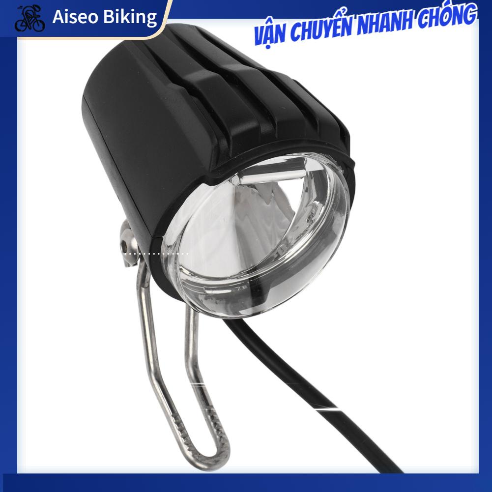 Aiseo-Motor Đèn pha LED xe đạp DC 12V đến 60V 2.4W IPX4 Chống nước Độ sáng cao trước để đi đêm