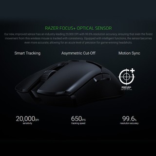 Razer Viper Ultimate RGB optical sensor wireless gaming mouse 20000DPI 8 button programmable mouse
