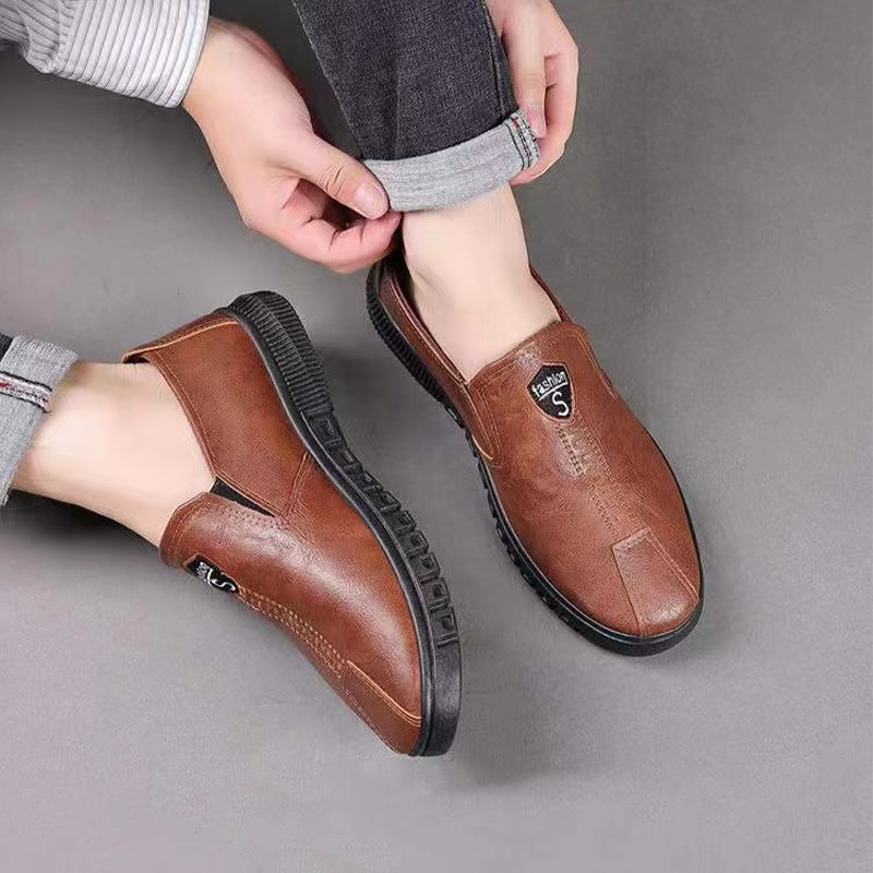 Giày Da Công Sở Phong Cách Hàn Quốc Cho Nam