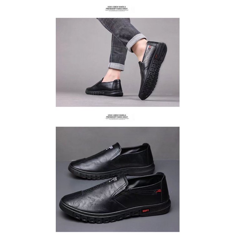 Giày Da Công Sở Phong Cách Hàn Quốc Cho Nam