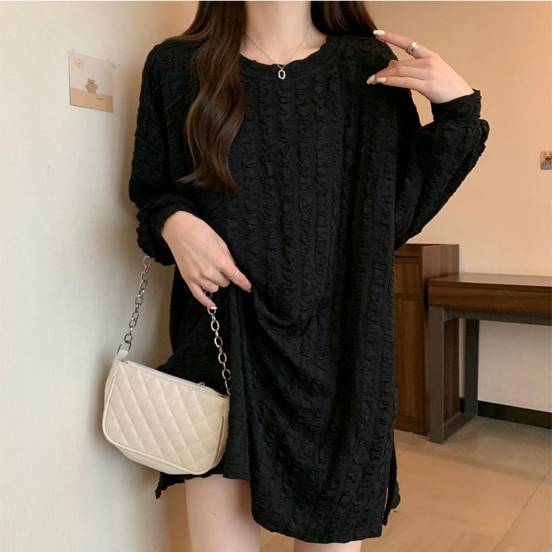 Áo Thun Nữ Dài Tay Dáng Rộng Thời Trang