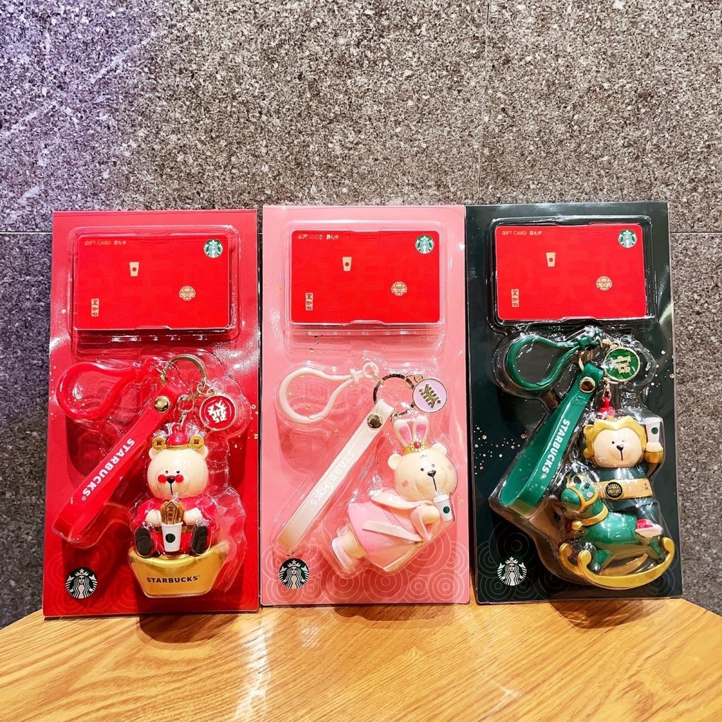 Starbucks Móc Khóa Hình starbucks May Mắn Dễ Thương