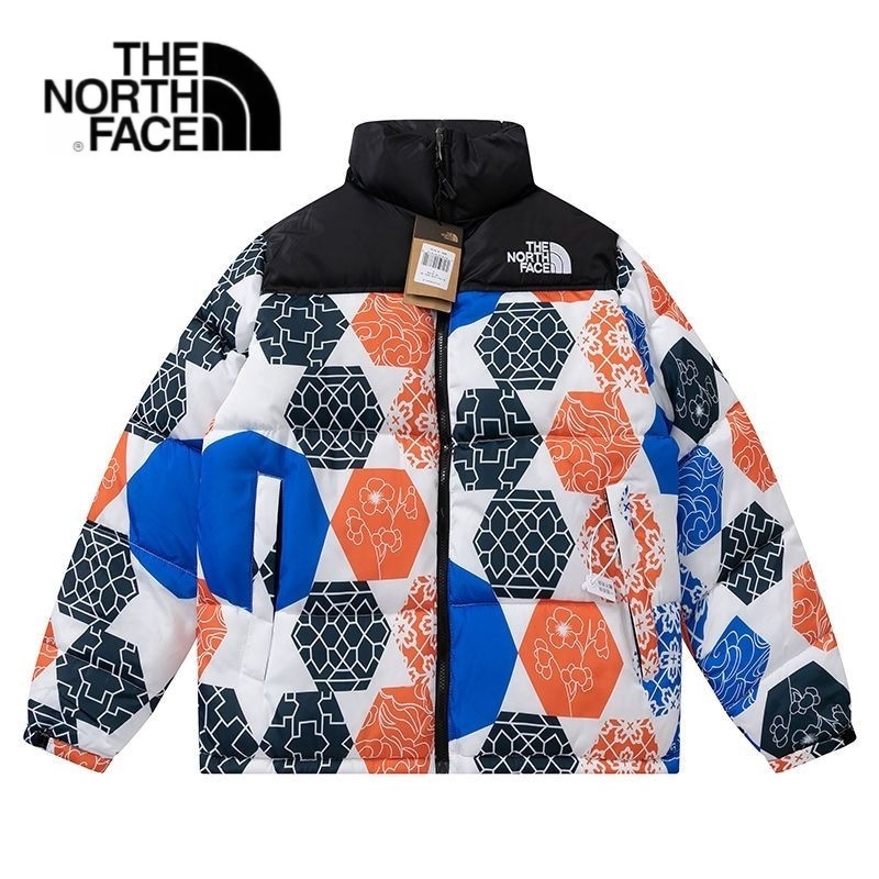 Tnf Áo Khoác Phao the face north face 1996 x kaws Phong Cách retro Cho Nam Nữ