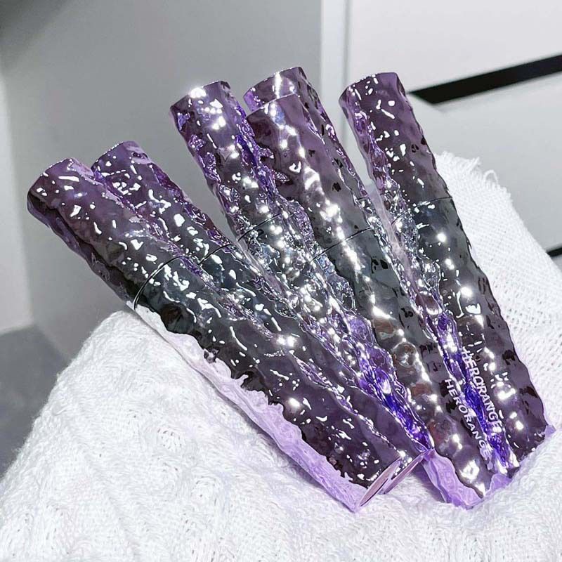 Son Kem Hiệu Ứng Gương Màu Tím Tuyết Pha Lê Dưỡng Ẩm Không Thấm Nước Lâu Trôi