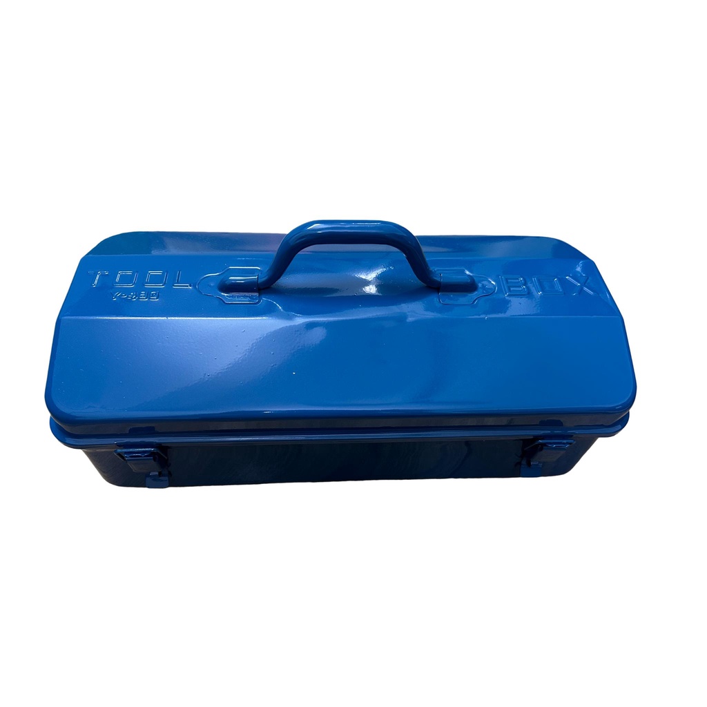 Thùng đựng công cụ đồ nghề sắt xanh 17inch Y-410 42x12x16cm