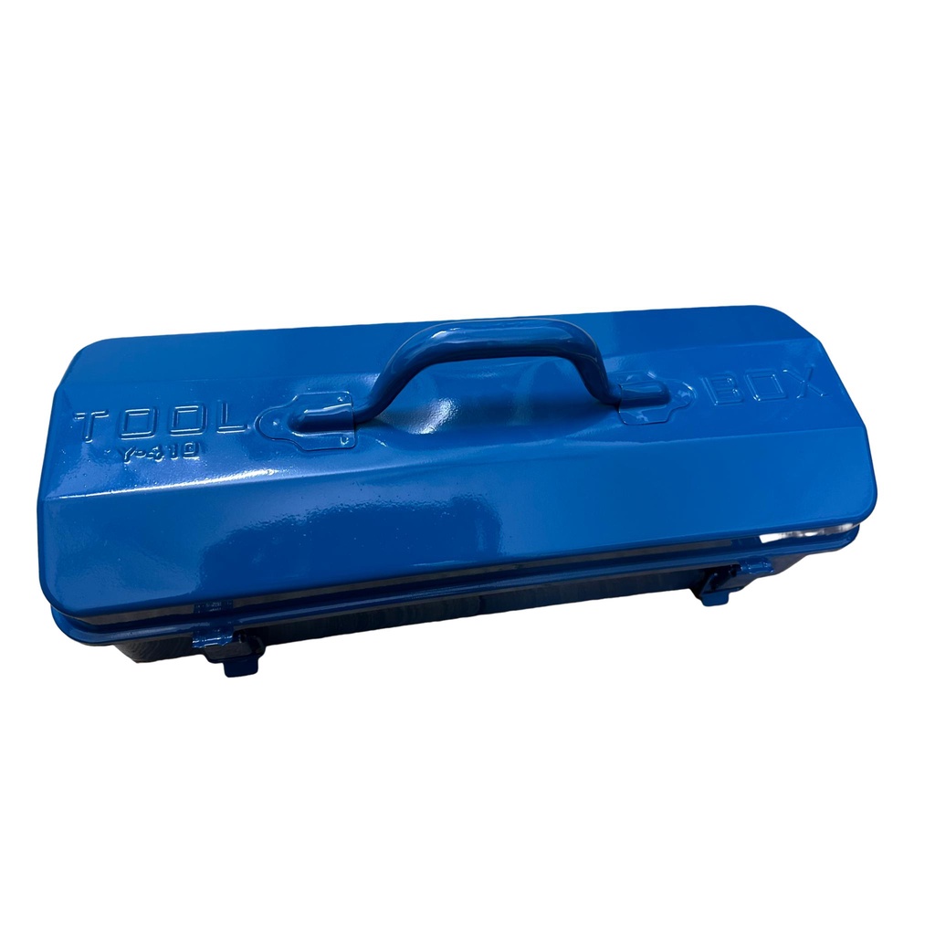 Thùng đựng công cụ đồ nghề sắt xanh 17inch Y-410 42x12x16cm
