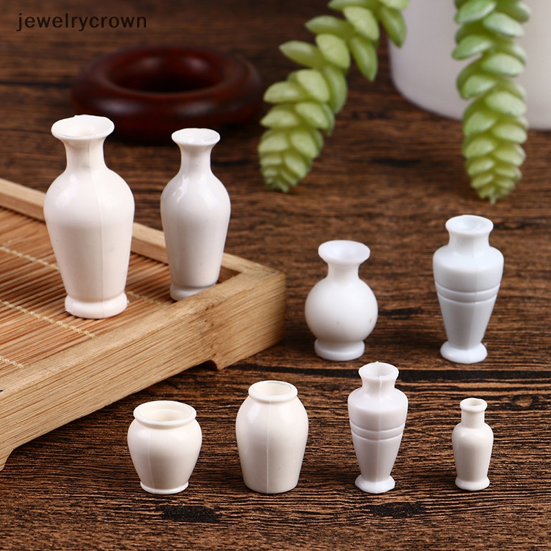 Bộ 5 Bình Hoa Sứ mini Để Bàn Trang Trí