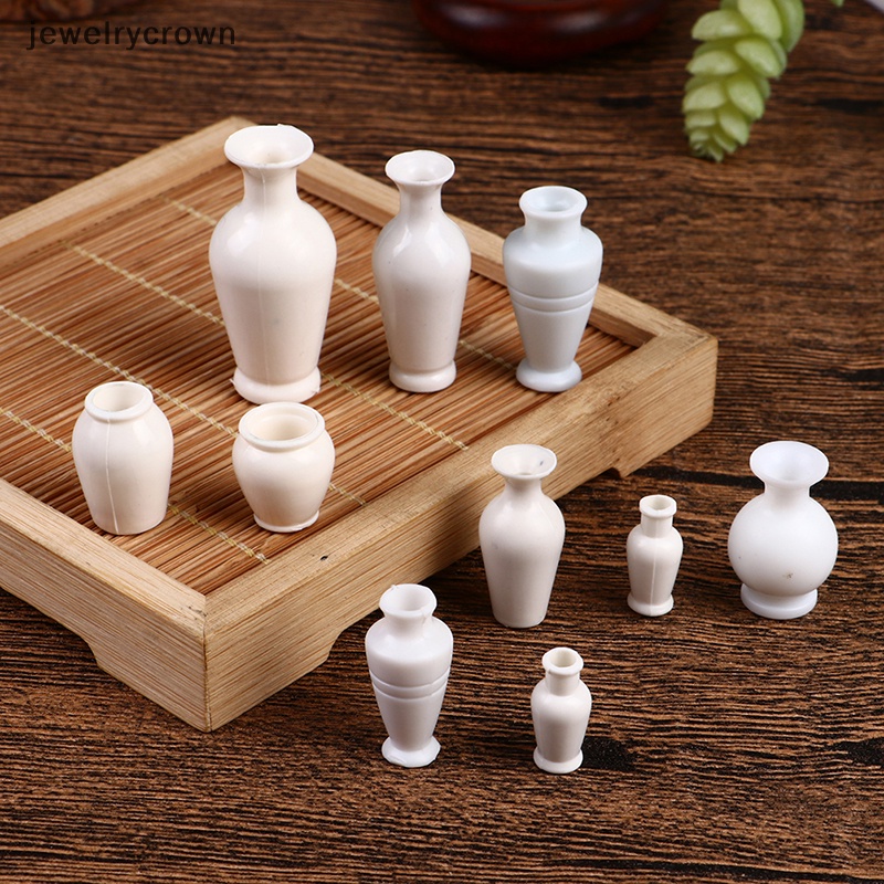 Bộ 5 Bình Hoa Sứ mini Để Bàn Trang Trí