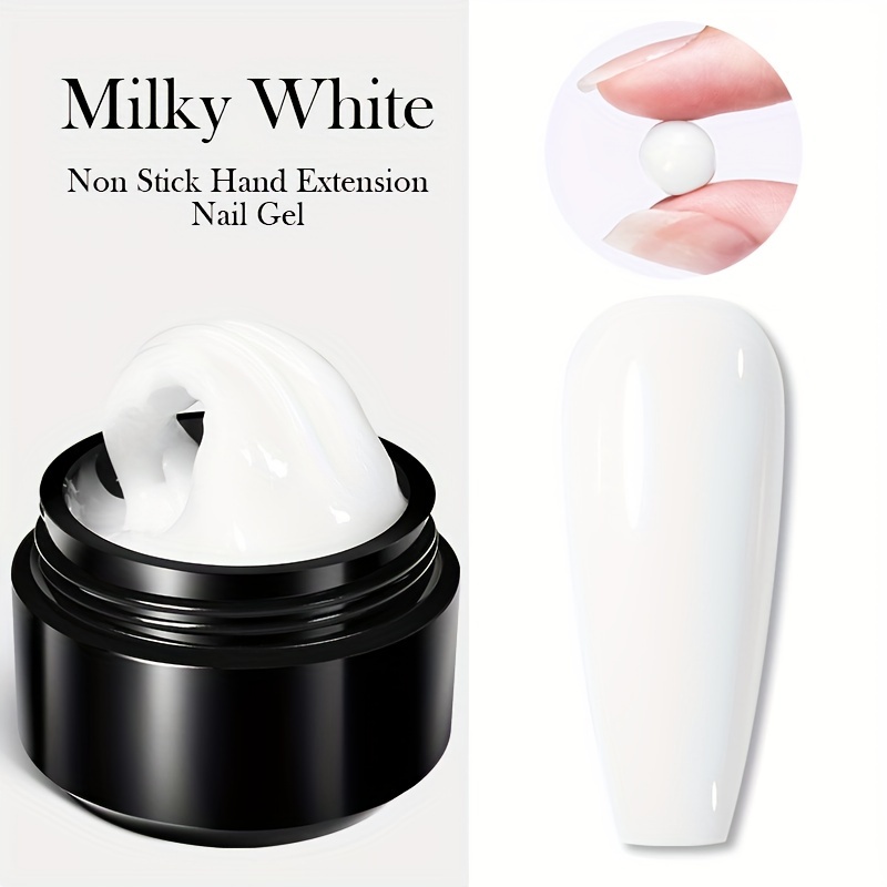 Gel Nối Dài Móng Tay Màu nude / Trong Suốt / Đính Đá 10Ml Dễ Sử Dụng