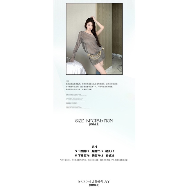 Đầm chiffon Ngắn Tay Dài Hở Vai In Họa Tiết Nhẹ Nhàng Cao Cấp Dành Cho Nữ