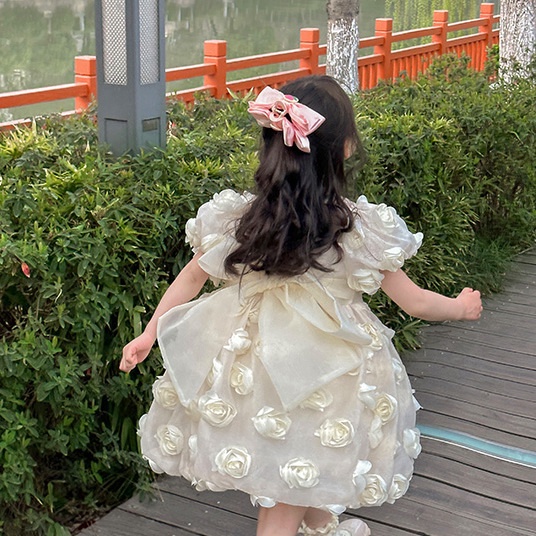 Đầm Công Chúa Thời Trang Mùa Hè Xinh Xắn Cho Bé Gái