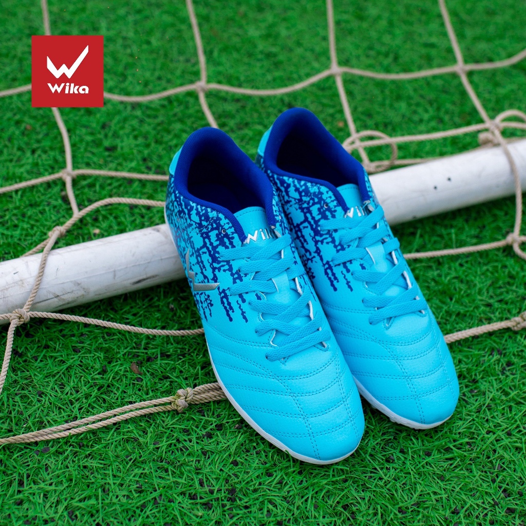 Giày bóng đá Wika Ultra 5 mẫu mới da nhăn,Chất Liệu Da Pu Cao Cấp Mềm Đàn Hồi Tốt, đã khâu full đế