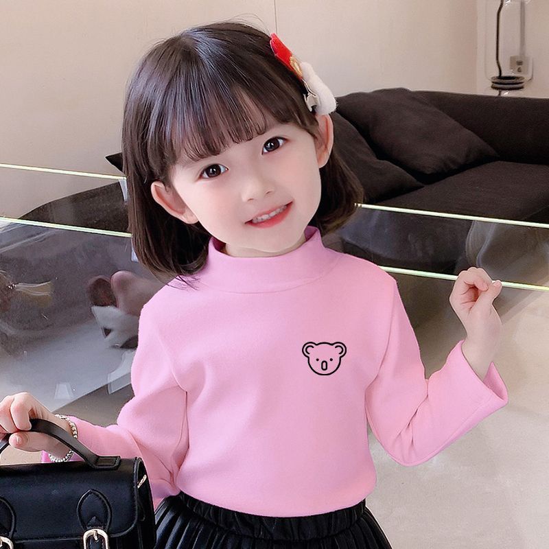 Áo Sơ Mi Tay Dài Mềm Mại Thoải Mái Thời Trang Thu Đông Cho Bé 1-9 Tuổi