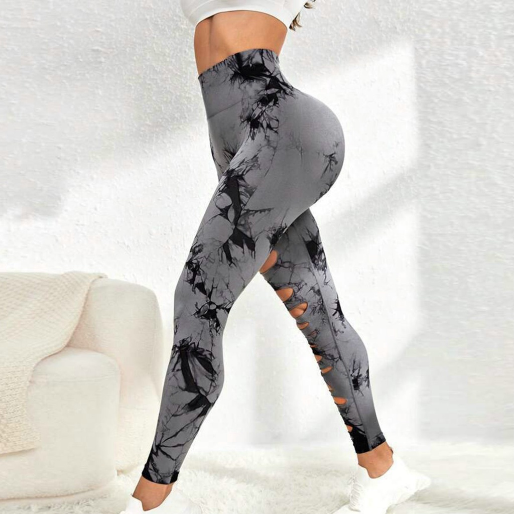 Quần Legging Tập yoga Lưng Cao Cà Vạt Định Hình Cơ Thể earthlink01.tw Cho Nữ