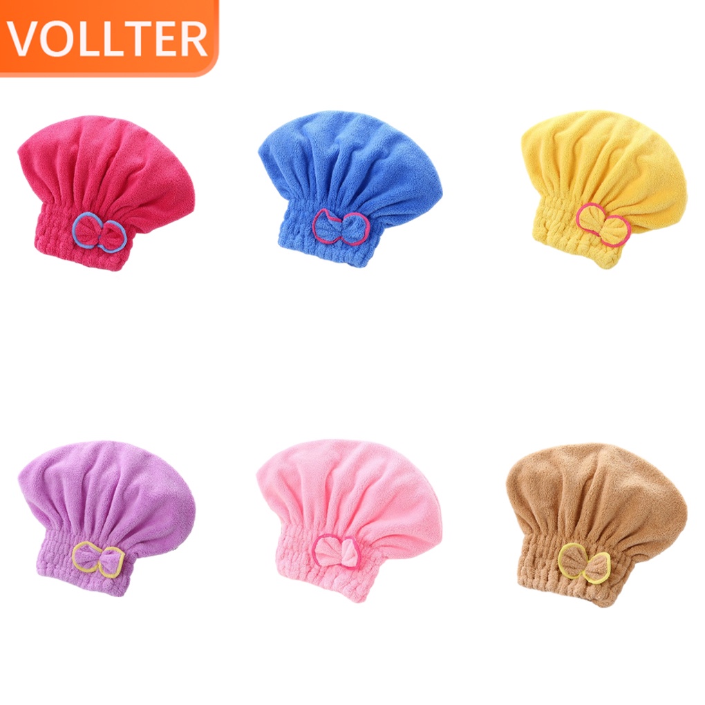 Set 1 / 2 / 3 / 5 Mũ Trùm Đầu Giúp Làm Khô Tóc Nhanh Chóng Và Tiện Lợi