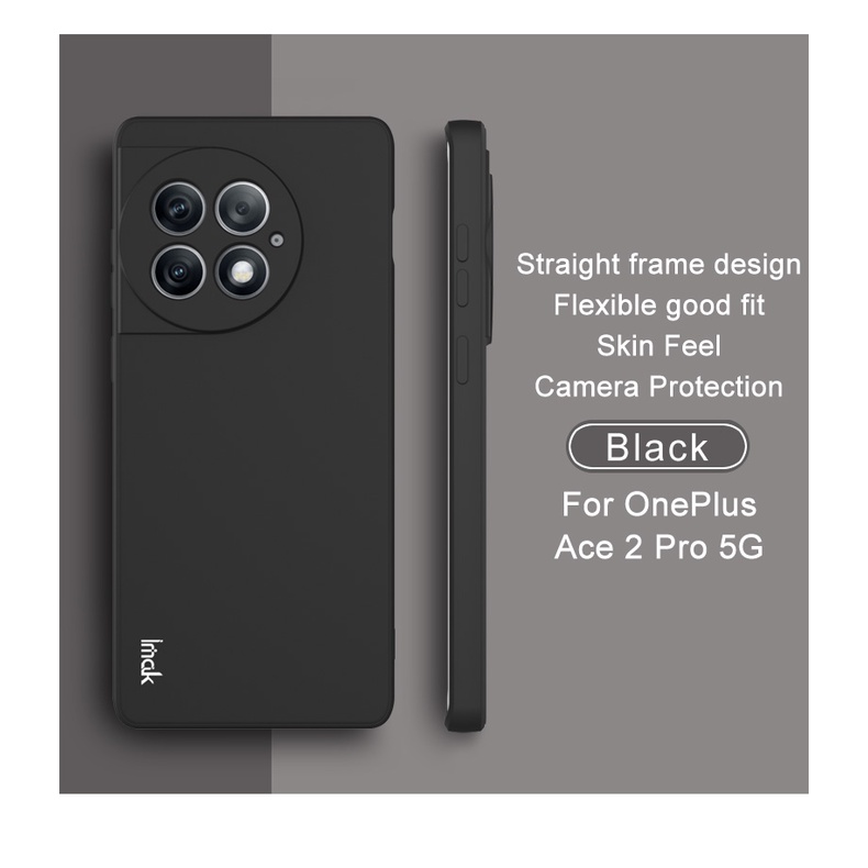 Imak Ốp Lưng Màu Nhám Cho Điện Thoại oneplus ace 2 pro 5g 1 + ace2 pro 5g