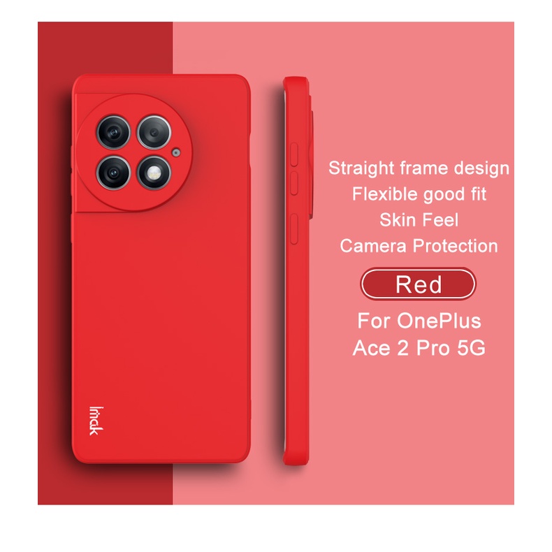 Imak Ốp Lưng Màu Nhám Cho Điện Thoại oneplus ace 2 pro 5g 1 + ace2 pro 5g