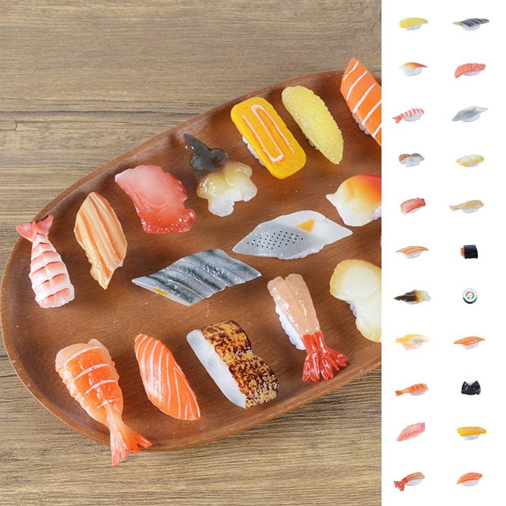 Mmluck Mô Hình Đồ Chơi Cơm sushi Mô Phỏng Thức Ăn Mô Phỏng Thức Ăn Nhật Bản Cho Bé Trai
