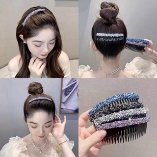 Daron1 Lược Cài Tóc Đính Đá Lấp Lánh Thời Trang Cho Nữ