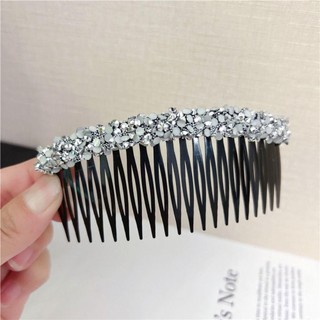 Daron1 Lược Cài Tóc Đính Đá Lấp Lánh Thời Trang Cho Nữ