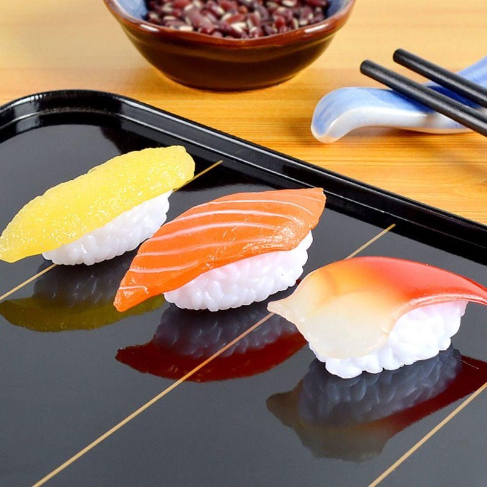 Mmluck Mô Hình Đồ Chơi Cơm sushi Mô Phỏng Thức Ăn Mô Phỏng Thức Ăn Nhật Bản Cho Bé Trai
