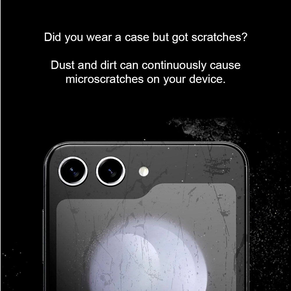 ARAREE Pure Skin Galaxy Z Fold 5 Fold5 Rear Protector Film Case Samsung Korea