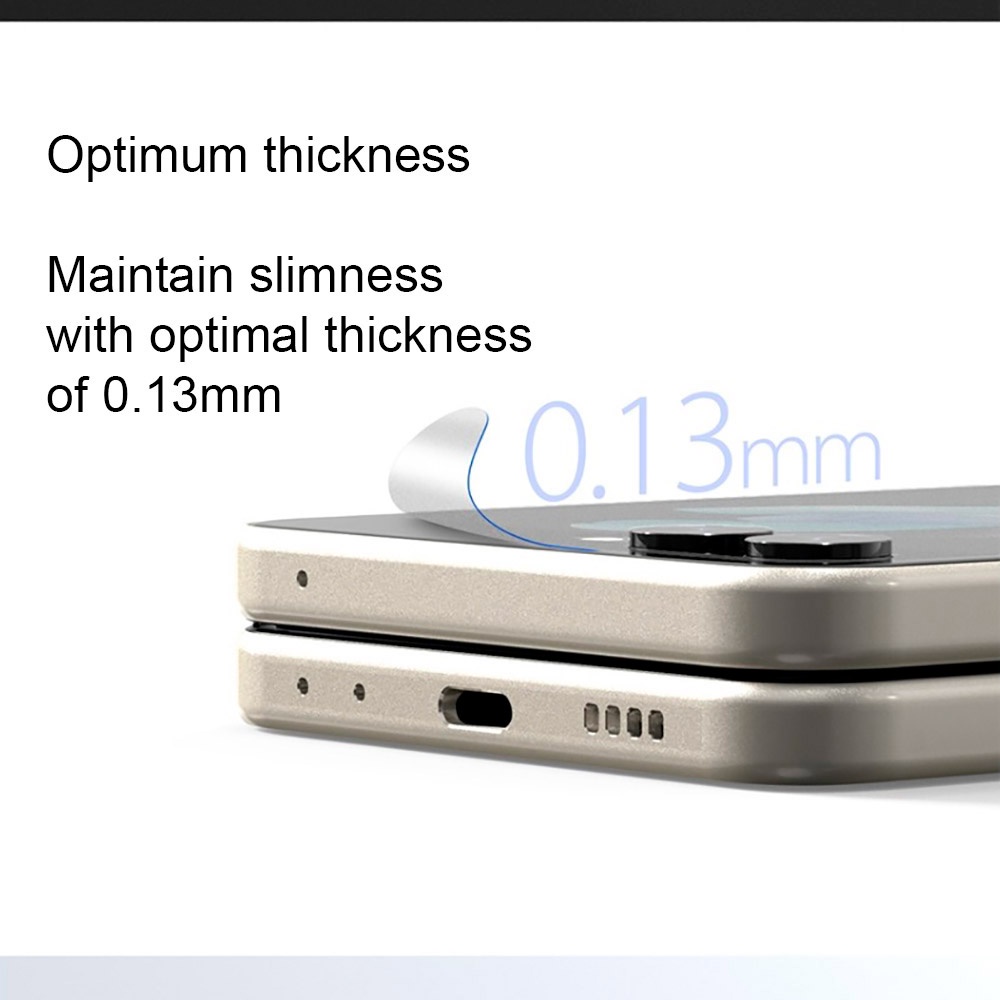 ARAREE Pure Skin Galaxy Z Fold 5 Fold5 Rear Protector Film Case Samsung Korea