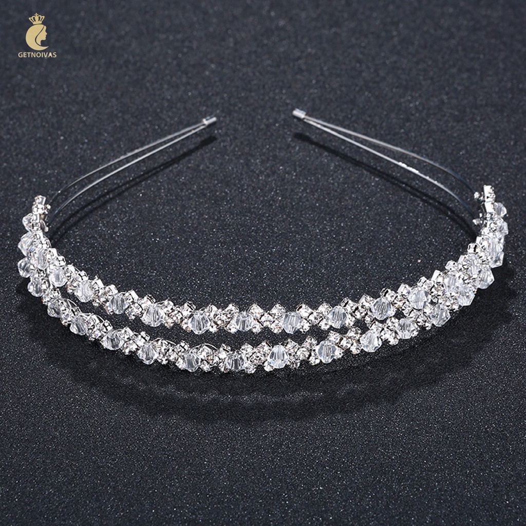 Cài Tóc Cô Dâu Đính Đá Ngọt Ngào