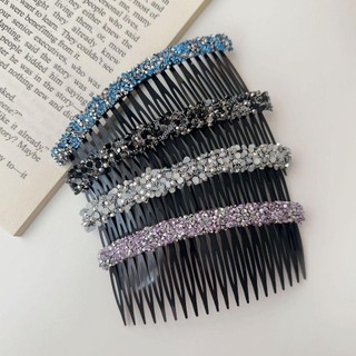 Daron1 Lược Cài Tóc Đính Đá Lấp Lánh Thời Trang Cho Nữ