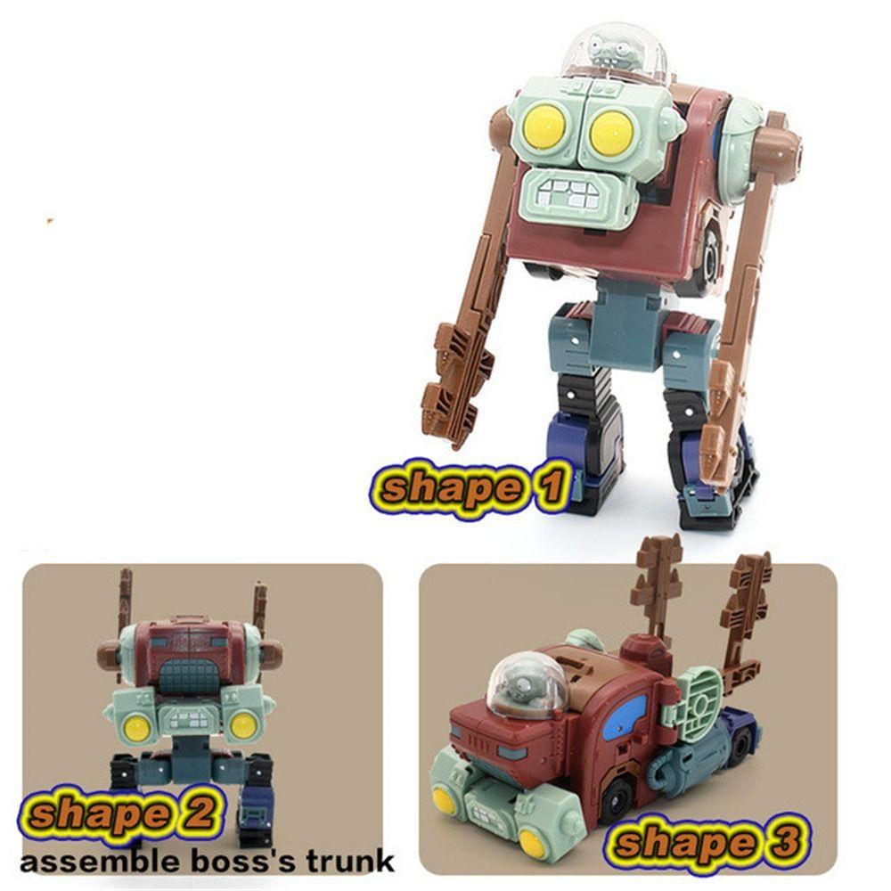 Đồ chơi mô hình MMULCK nhân vật zombie biến hình 5 trong 1 bằng PVC