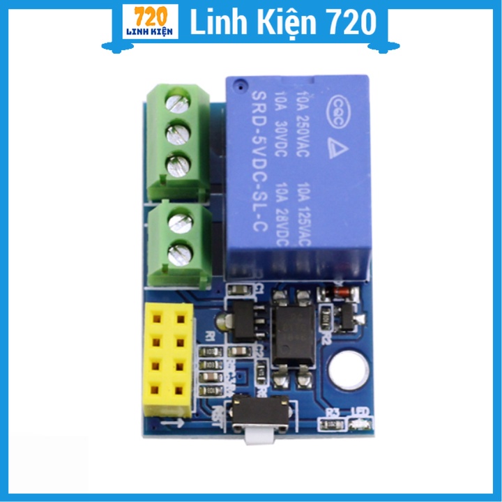 Module điều khiển relay 5-12VDC bằng wifi ESP8266 - 01
