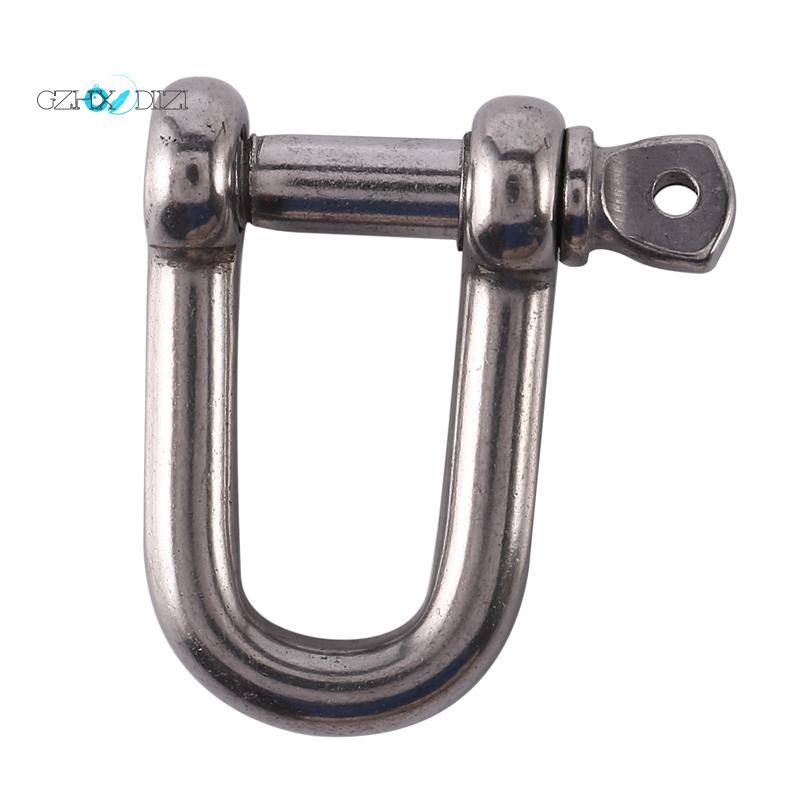 Móc Khóa Hình Chữ d Bằng Thép Không Gỉ m6x38mm Ais 316