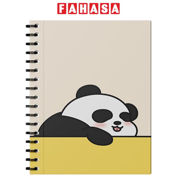 Sổ Lò Xo A5 - Kẻ Ngang 100 Trang 15 x 21 cm 80gsm - Panda - The Sun 02