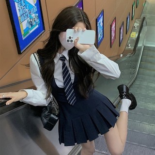 Beauty Váy Liền Áo Mùa Thu Đông Năm   Mới Nhất Ngự Tỷ Thân Thể Lộ Vẻ Gầy Trăm Nếp Gấp Váy Hai Bộ