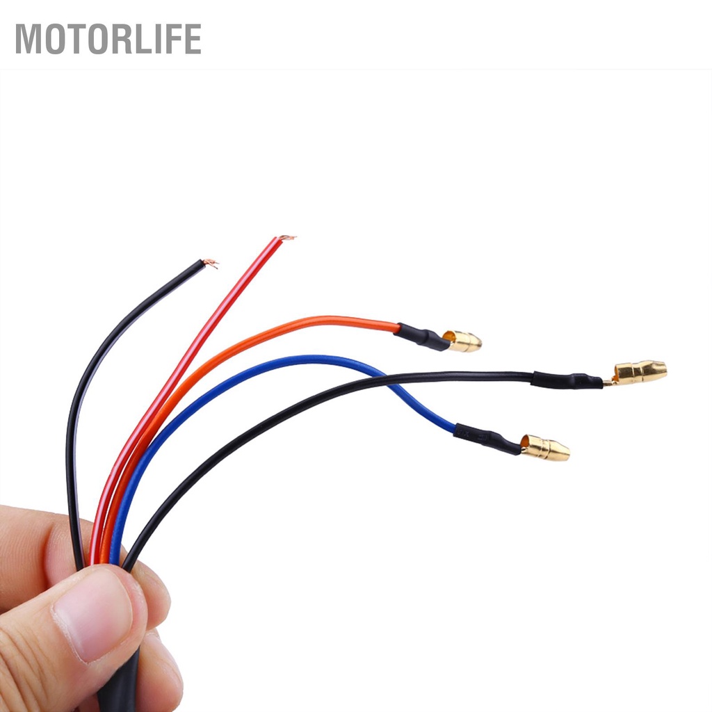 Motorlife Bóng đèn pha LED xe máy 16cm/6 5" cho Sportster Cafe Racer Bobber