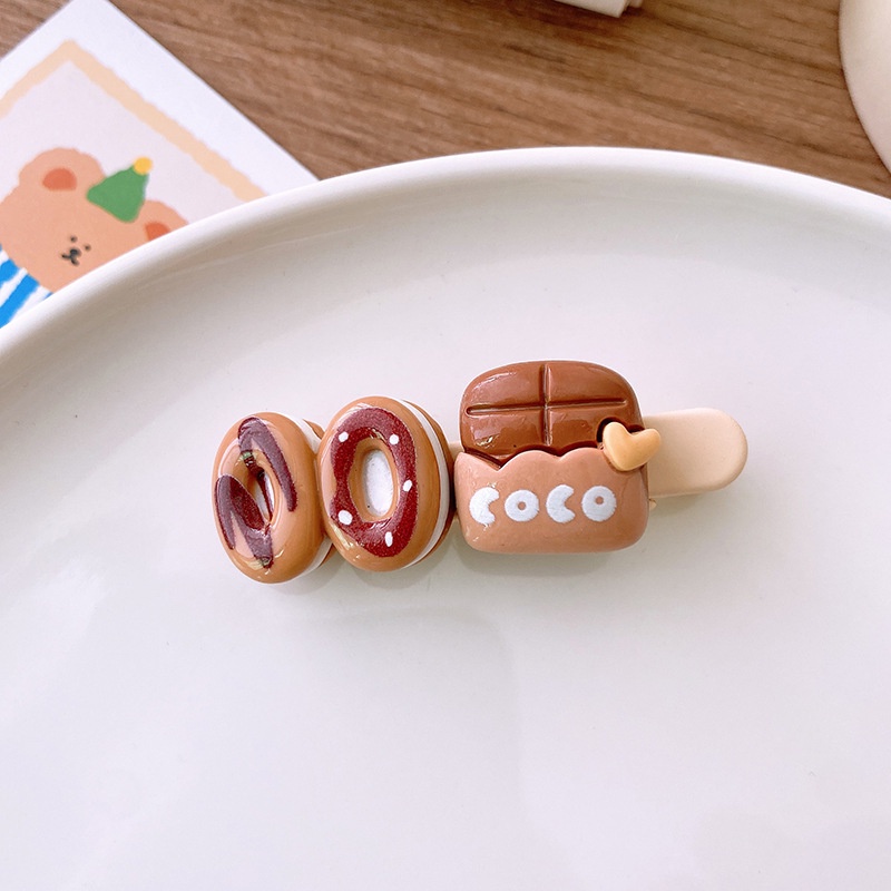 Mới Kẹp Tóc Hình Gấu Nâu Hoạt Hình Dễ Thương Cho Bé Gái