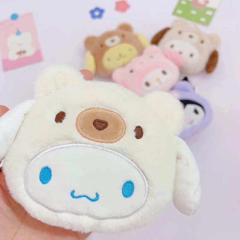 Sanrio Móc Khóa Hình Gấu Bông Hoạt Hình Đáng Yêu