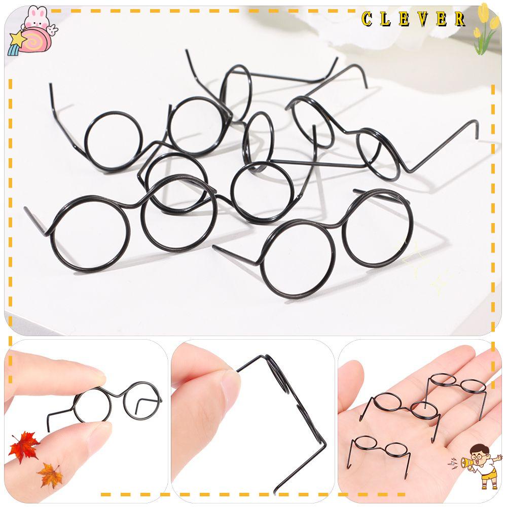 Set 5 Kính Mắt Bằng Hợp Kim Dành Cho Búp Bê