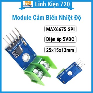 Module cảm biến nhiệt độ max6675 spi 5vdc