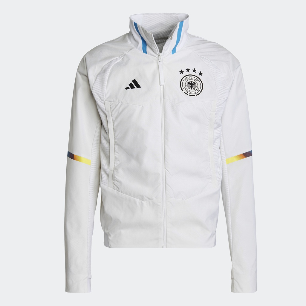 adidas Bóng đá Áo Khoác Anthem Game Day Đội Tuyển Đức Nam trắng IC4379