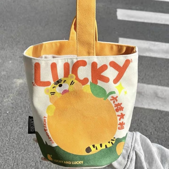 Túi Xách canvas Họa Tiết Tranh Sơn Dầu Thời Trang Cho Nữ