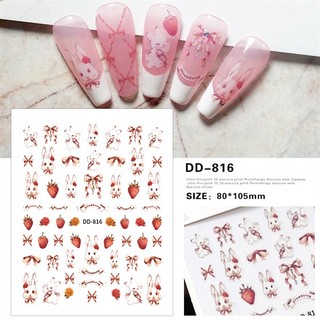 Stickers thỏ dán móng DD-816