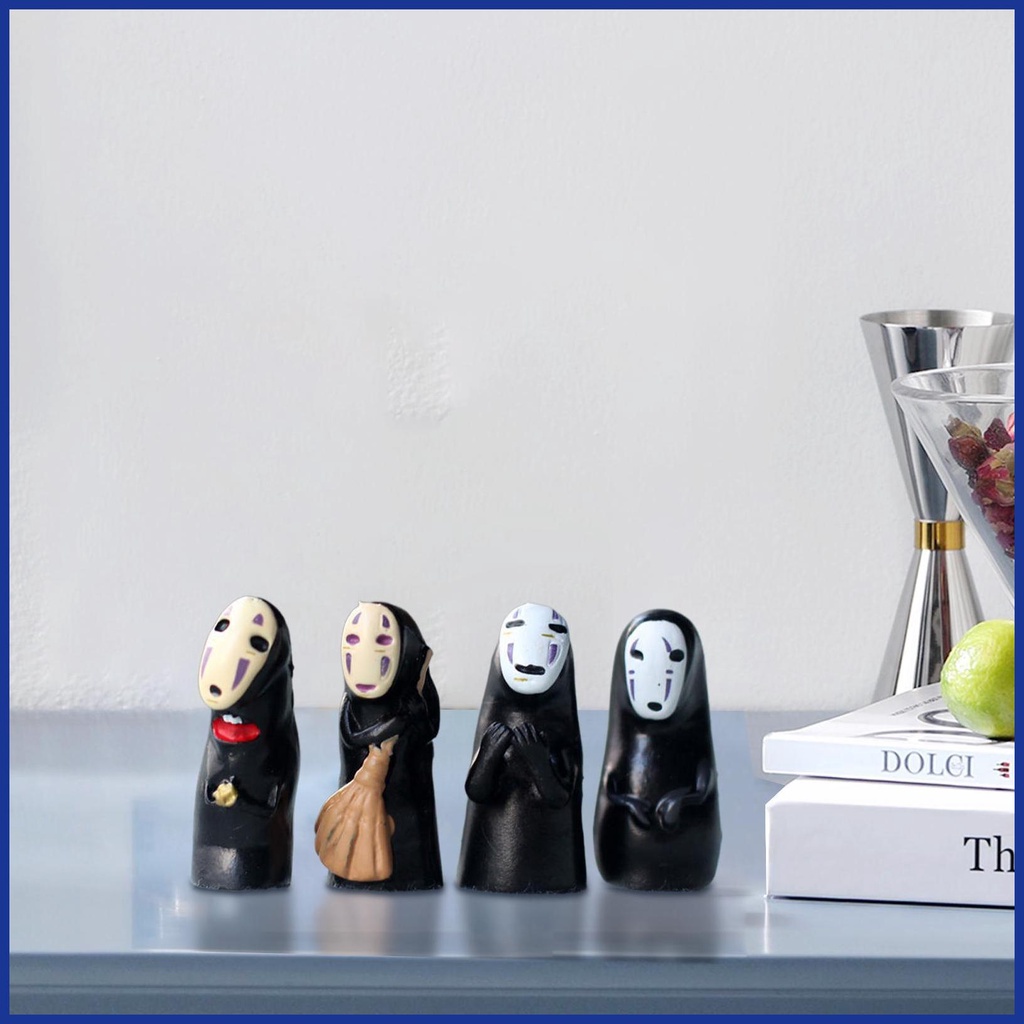 Set 4 Tượng Vô Diện mini Để Bàn Trang Trí