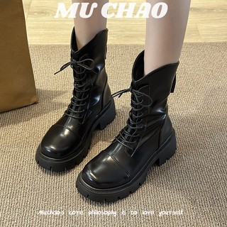 Giày bốt MUCHAO cổ cao thời trang dành cho nữ